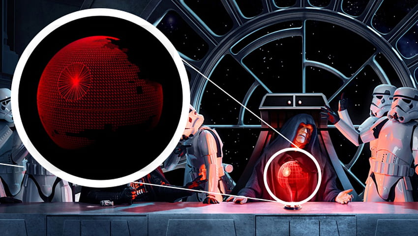 gráfico Steve Brown recria 'A Última Ceia' usando personagens de Star Wars papel de parede HD
