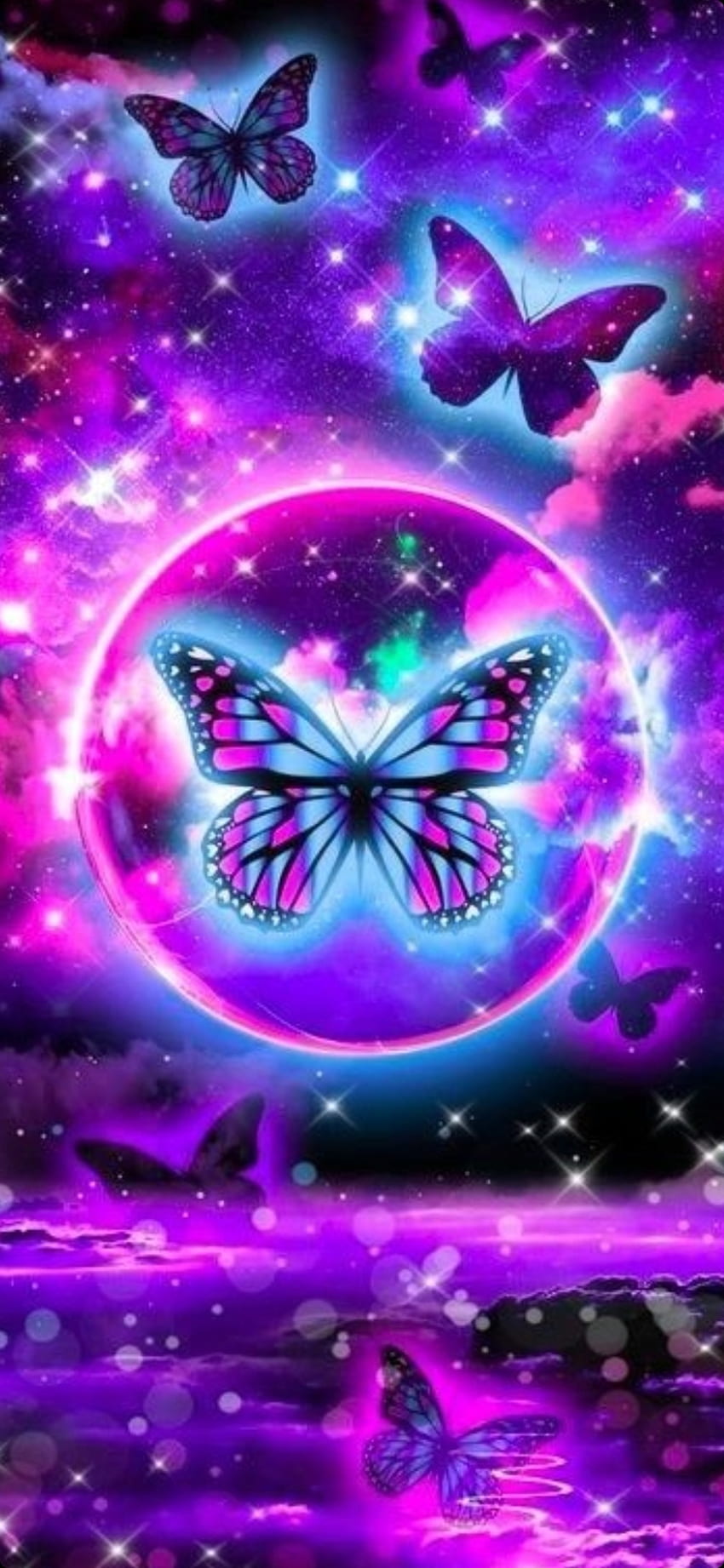 Butterfly, pink, organism HD phone wallpaper