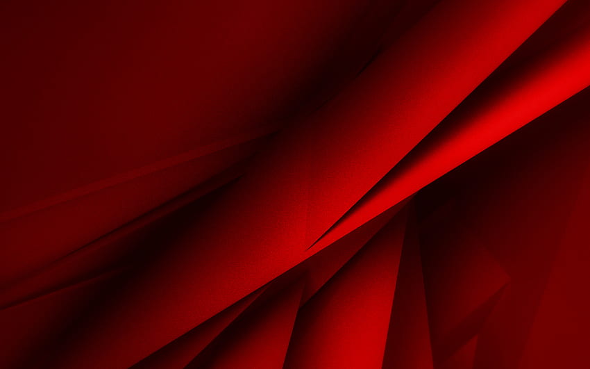 formas geométricas rojas, texturas 3D, texturas geométricas, s rojos, geométrico 3D, s abstractos rojos fondo de pantalla