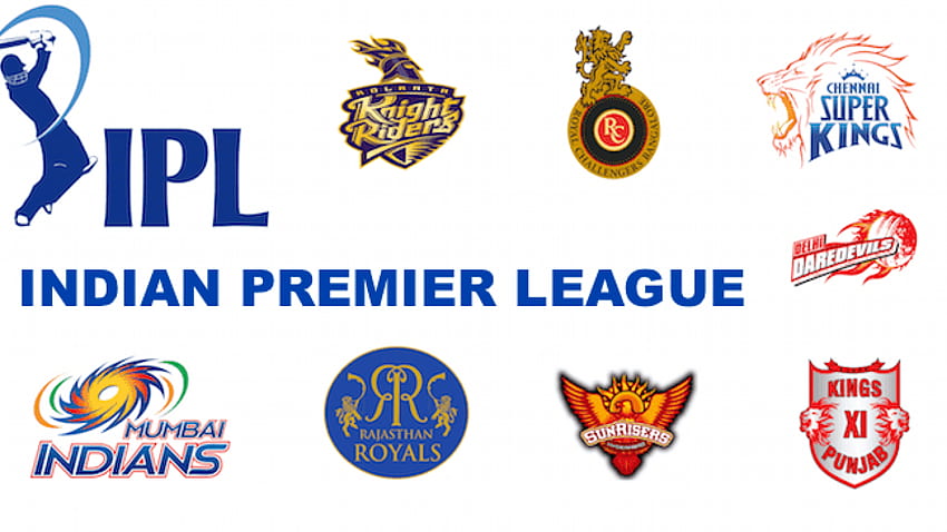 IPL All Teams Logo & 2020, Mumbai Indians Logo HD wallpaper