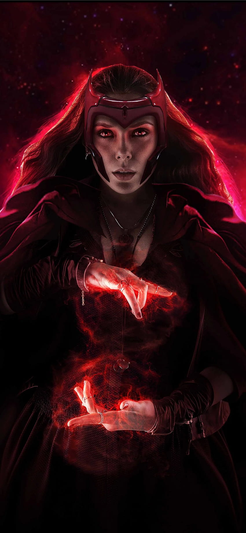Najlepszy iPhone Scarlet Witch, The Scarlet Witch Tapeta na telefon HD