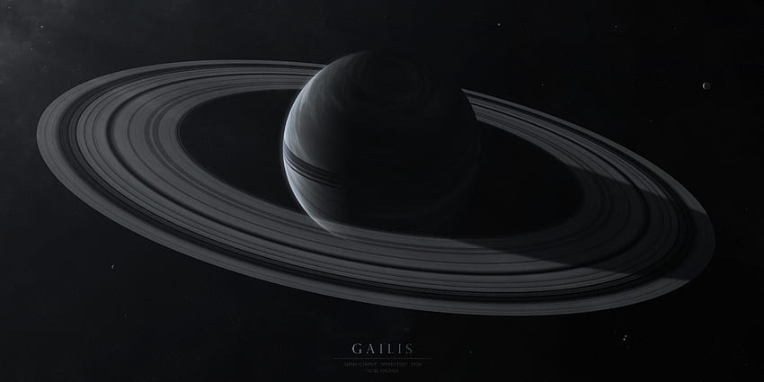 Universe, Stars, Rings, Space, Planet, Gailis HD wallpaper