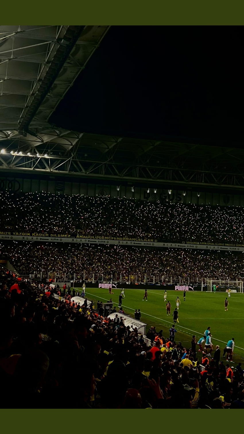 Fenerbahçe, atmosphere, soccer HD phone wallpaper