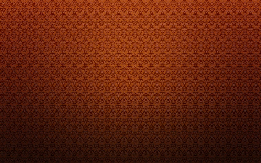 Brown Abstract Pattern, Orange and Brown HD wallpaper