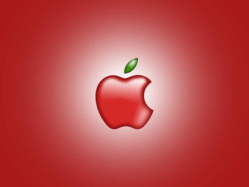 Red Apple HD wallpaper