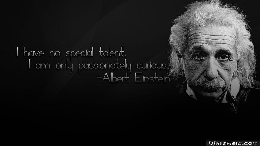Albert Einstein Physics Quote. HD wallpaper