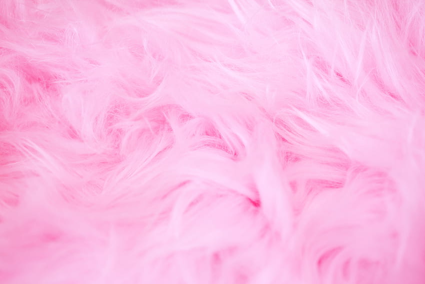 Girly : [HQ], Pink Fur HD wallpaper