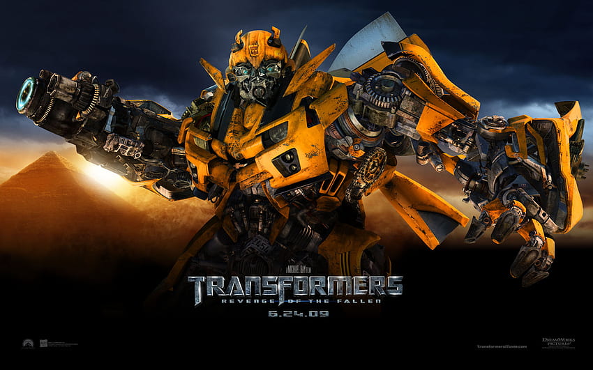 บัมเบิลบีจากยนตร์เรื่อง Transformers Revenge of the Fallen วอลล์เปเปอร์ HD