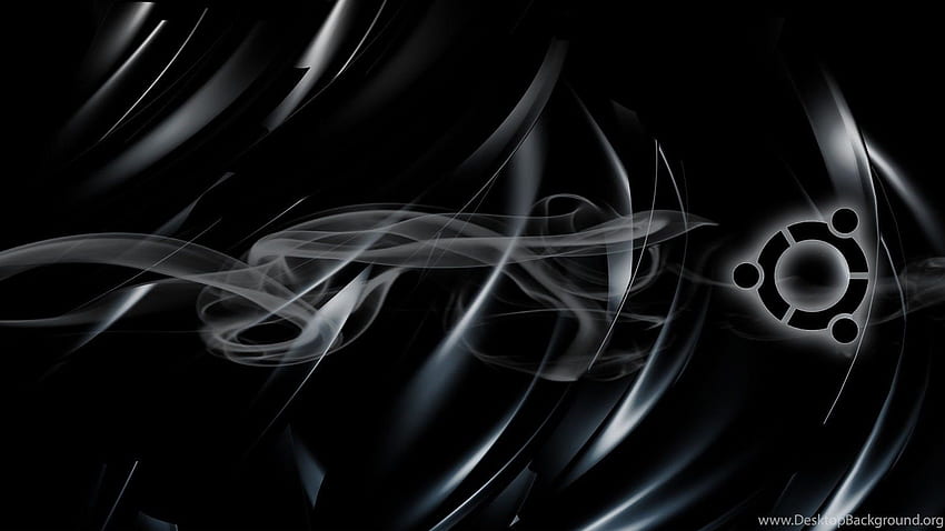 Ubuntu Black Satin Smoke By Jengo33 HD wallpaper | Pxfuel