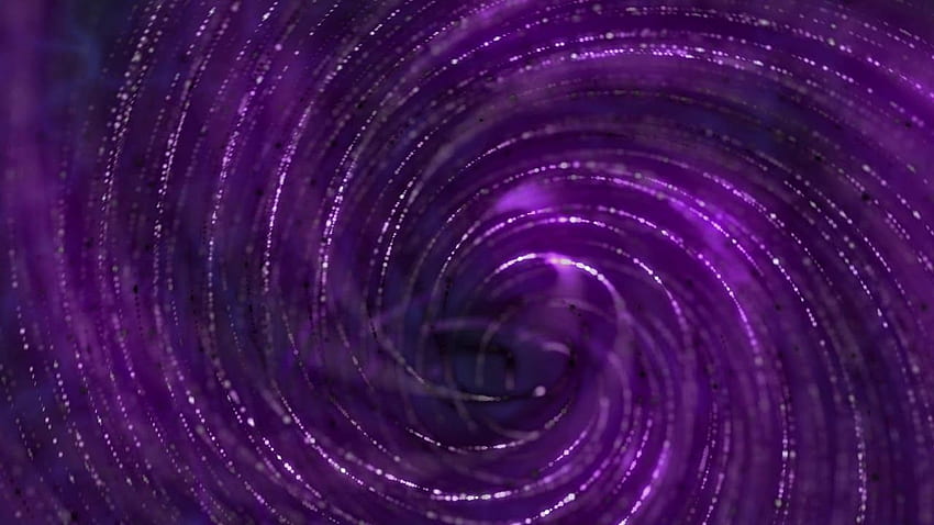 Purple Vortex - Бавно движещ се фон HD тапет