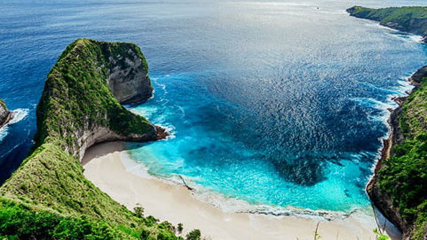Kelingking Beach in Nusa Penida Island HD wallpaper