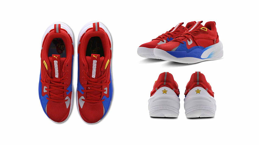 Footlocker list Super Mario Bros. shoes from Puma, product page taken ...