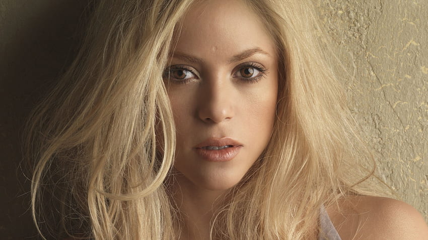 Blonde, singer, celebrity, Shakira HD wallpaper