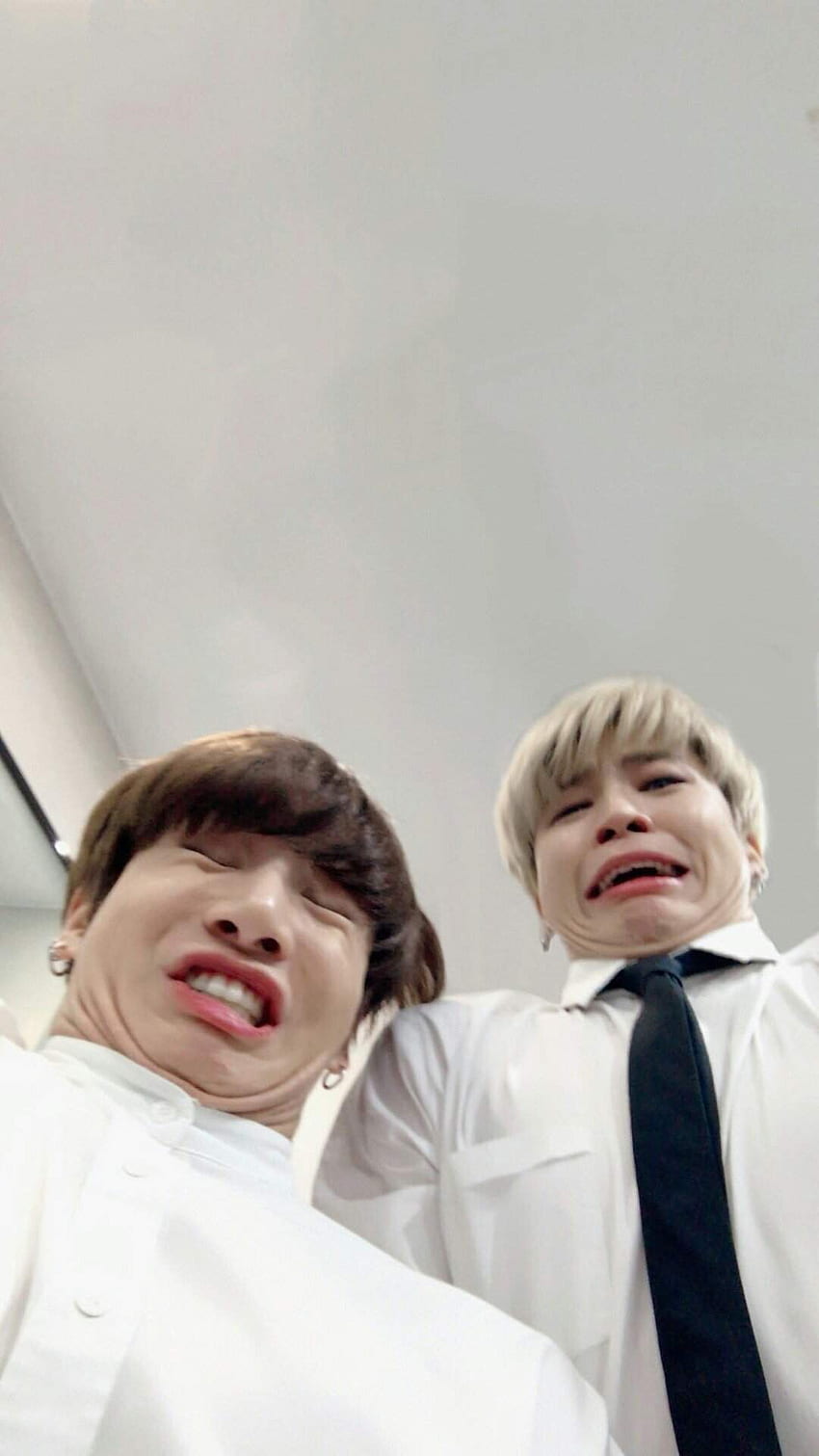 When at first you laugh at how cute Jikook are but then realise that their ' ugly' faces are a thousand times more attractive than your own potato face at it's best moment HD phone wallpaper