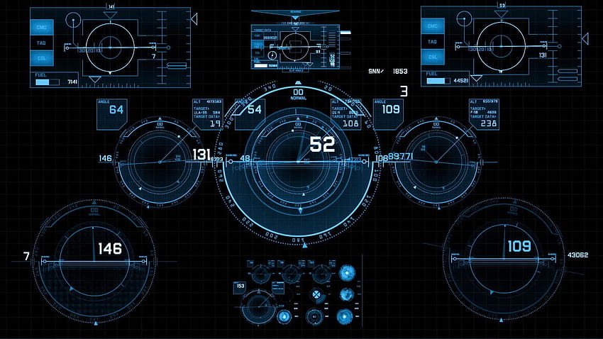 Gezeichnetes Sci-Fi 28 - 1920 X 1080. Sci-Fi, Webdesign-Zitate, Benutzeroberfläche, Systemsteuerung HD-Hintergrundbild