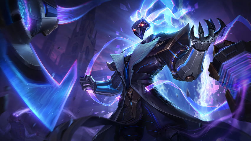 Pulsefire Thresh, Pulsefire Shen HD wallpaper