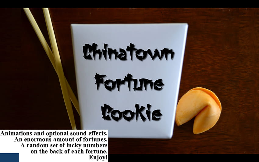 Chinatown Fortune Cookie - (with Lucky Numbers): Appstore for Android HD wallpaper