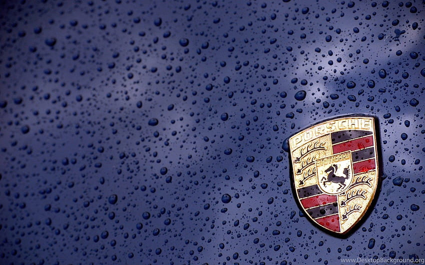 Porsche Logo High Resolution Background, Ultra Porsche Shield HD wallpaper