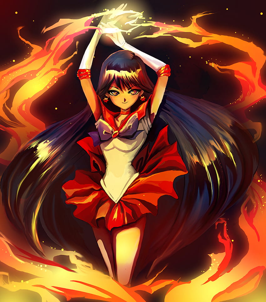 Sailor Mars - Hino Rei Anime Board HD phone wallpaper