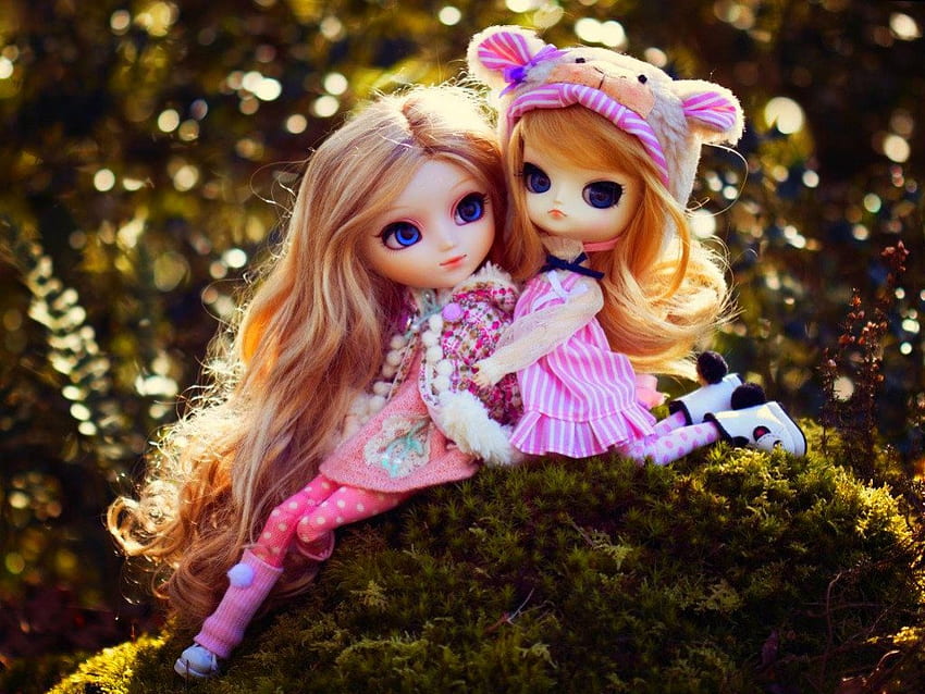 Dolls, cute, toy, girl HD wallpaper | Pxfuel