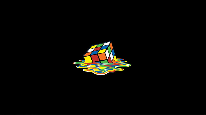 Rubik's Cube, Cool Rubik HD wallpaper