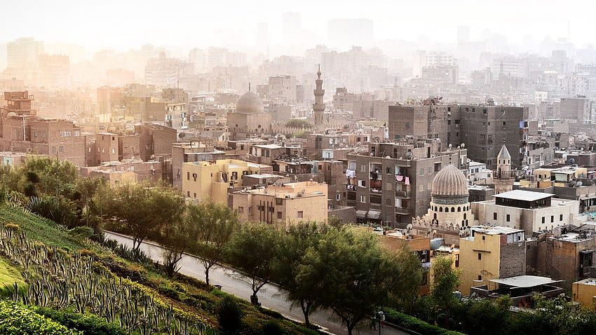 Al Azhar Park in Cairo, Cairo Egypt HD wallpaper