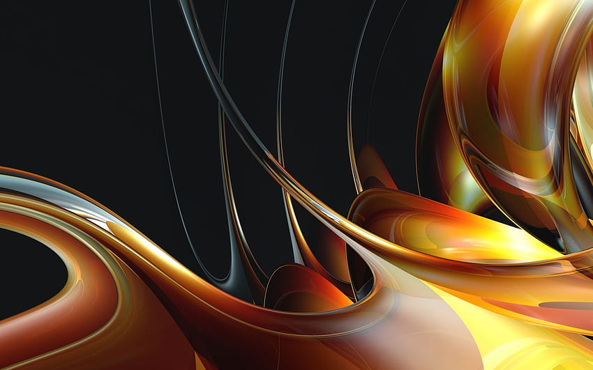 3D Abstract Art Realistic Oil Painting. t HD wallpaper