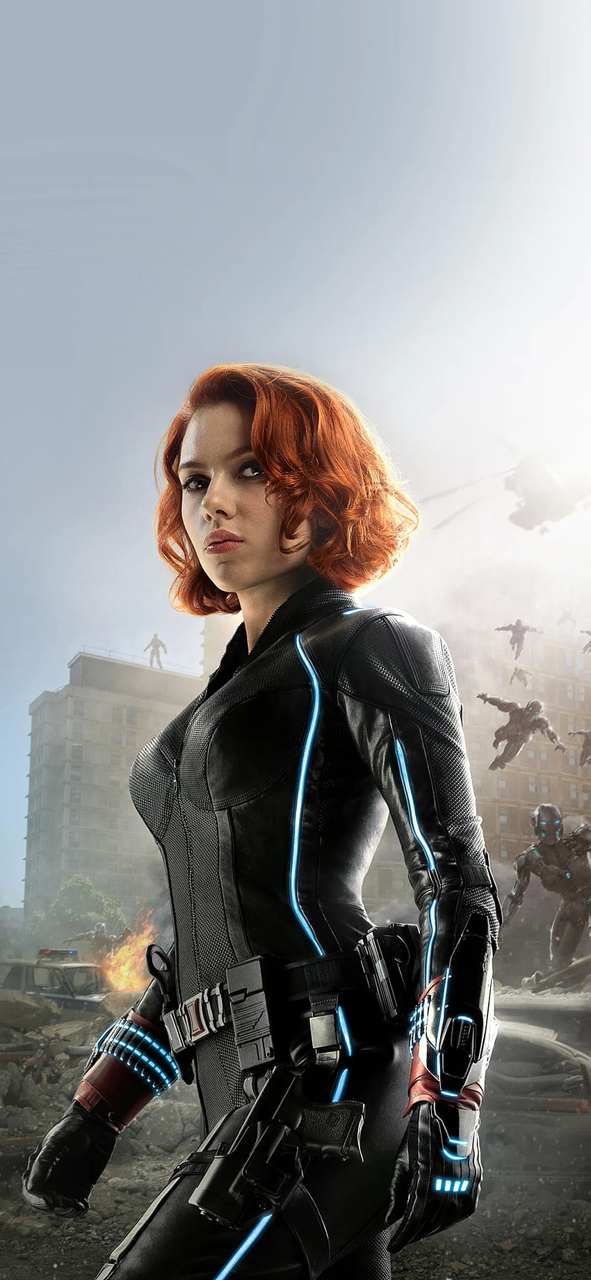 iPhoneXpapers - Avengers Age of Ultron Scarlett Johansson Black, Natasha Romanoff iPhone Tapeta na telefon HD