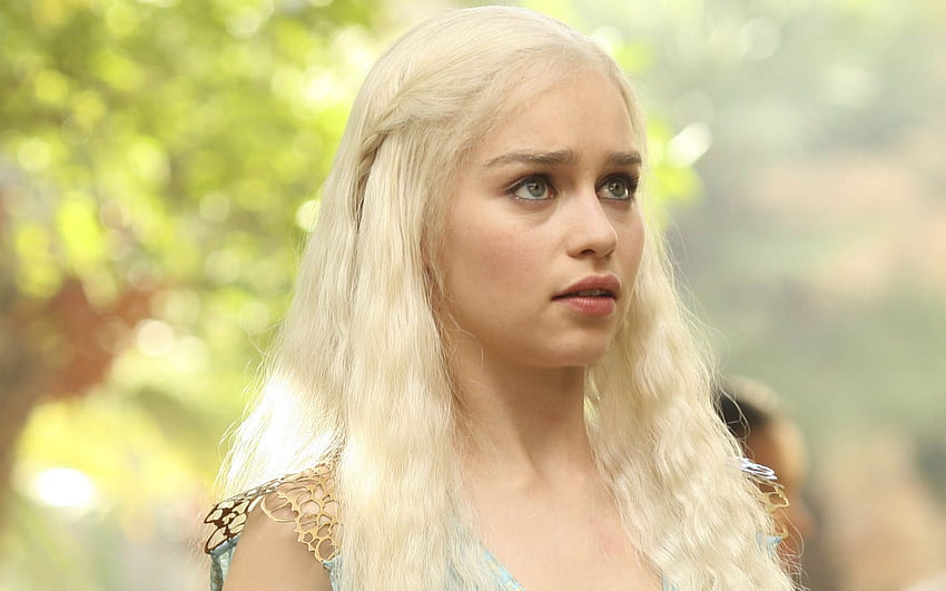 Game of Thrones (2011 - 2019), daenerys targaryen, niña, actriz, emilia clarke, series de televisión, fantasía, madre, princesa, reina, game of thrones fondo de pantalla