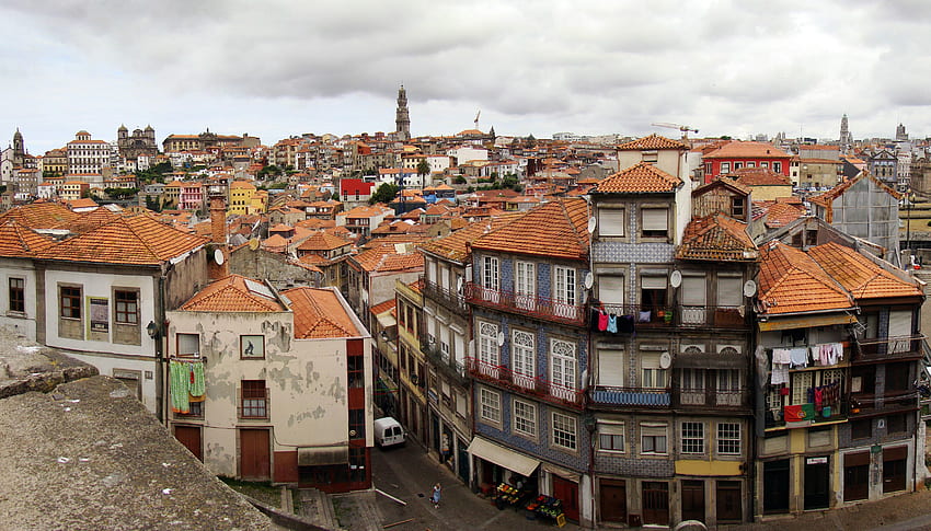 都市, ポルトガル, ポルト, 旧市街, 旧市街 高画質の壁紙