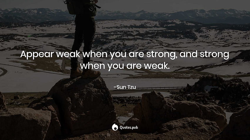 Sun Tzu Quotes on Deception, Diplomacy and Strategy - Quotes.pub HD wallpaper