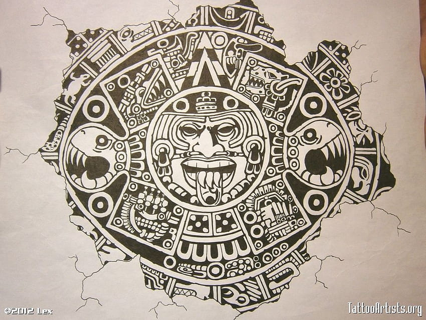 Aztec Calendar [] HD wallpaper