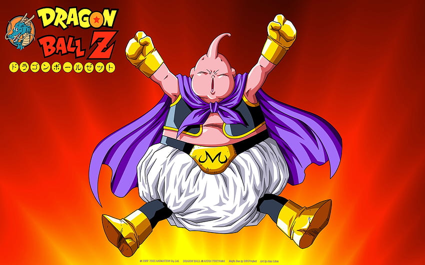 Arte Dinâmica Majin Boo 🔥 #anime #majinboo #dragonballz #wallpaper #4