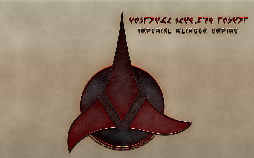 Klingon Empire Logo - Star Trek: Yesteryears mod for Star Trek: Armada II HD wallpaper