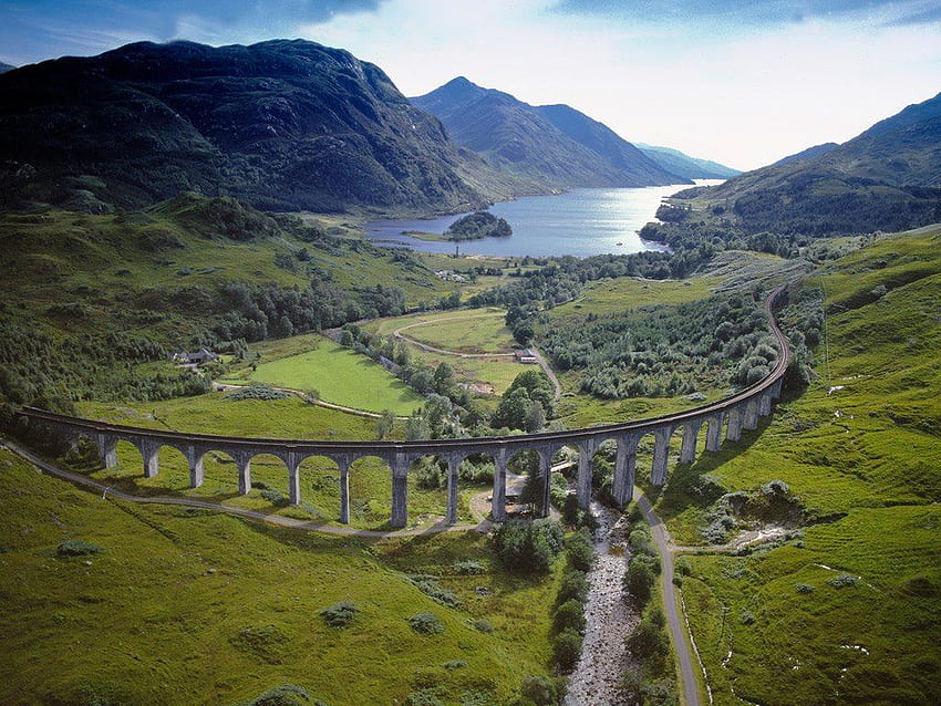 Schöne Landschaft Schottlands, Schottland HD-Hintergrundbild