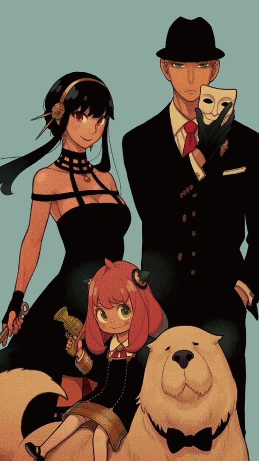 Spy x Family, forger, anya, manga, loid, cute, yor, anime HD phone wallpaper