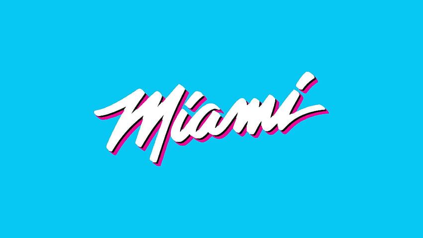 Miami Vice Logo, Miami Heat Vice HD wallpaper