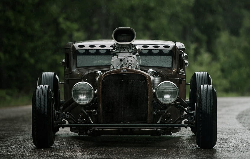 Chevrolet, Hot Rod, Chevy, Rat Rod, 540ci, Dyer's Blowers, Air intake, Supercharger for , section chevrolet HD wallpaper