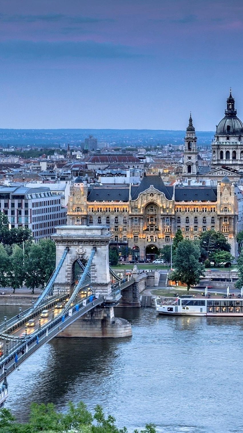 Човекът направи Будапеща Европа Унгария HD тапет за телефон