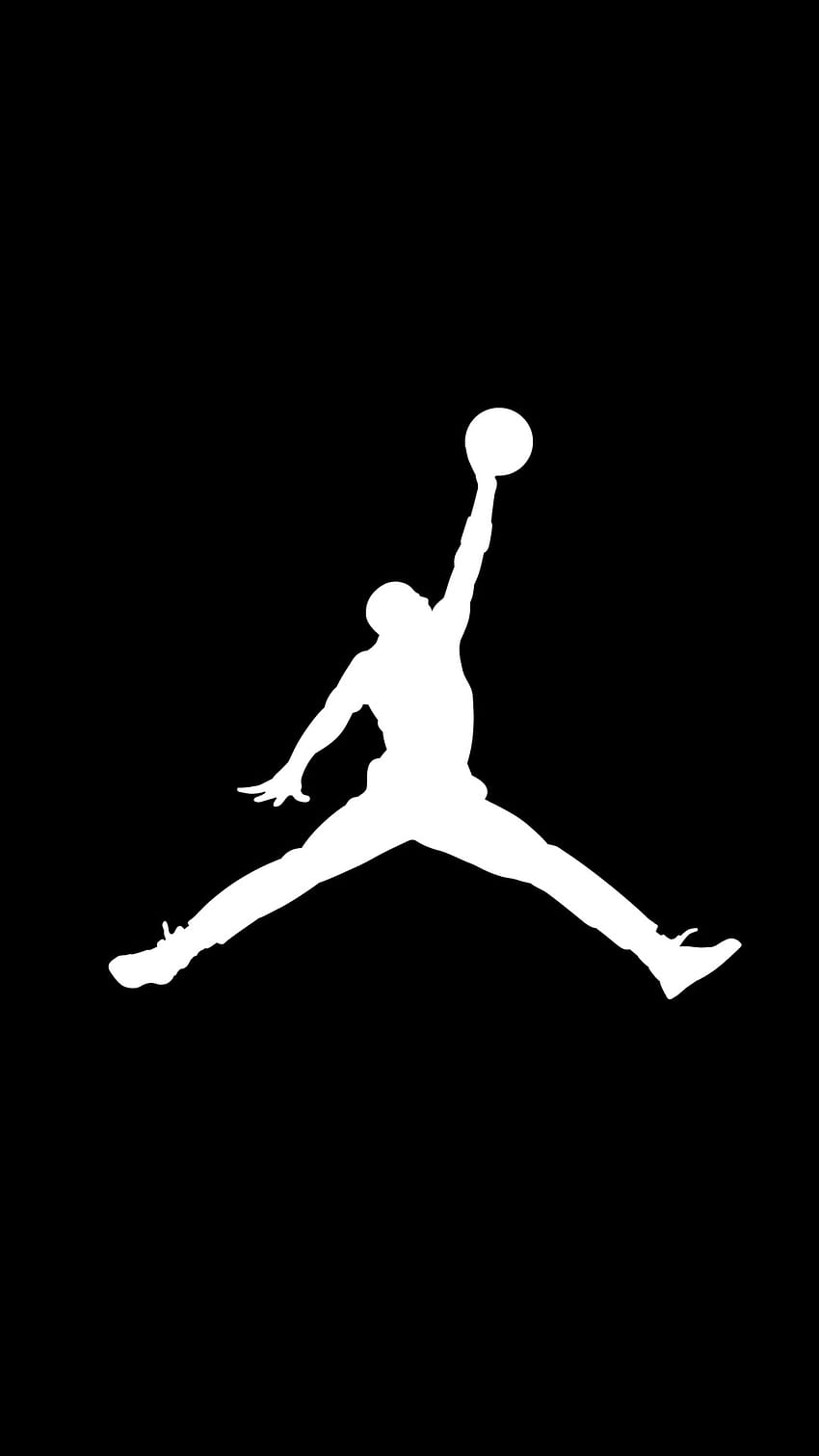 Майкъл Джордан NBA iPhone черно и бяло HD тапет за телефон