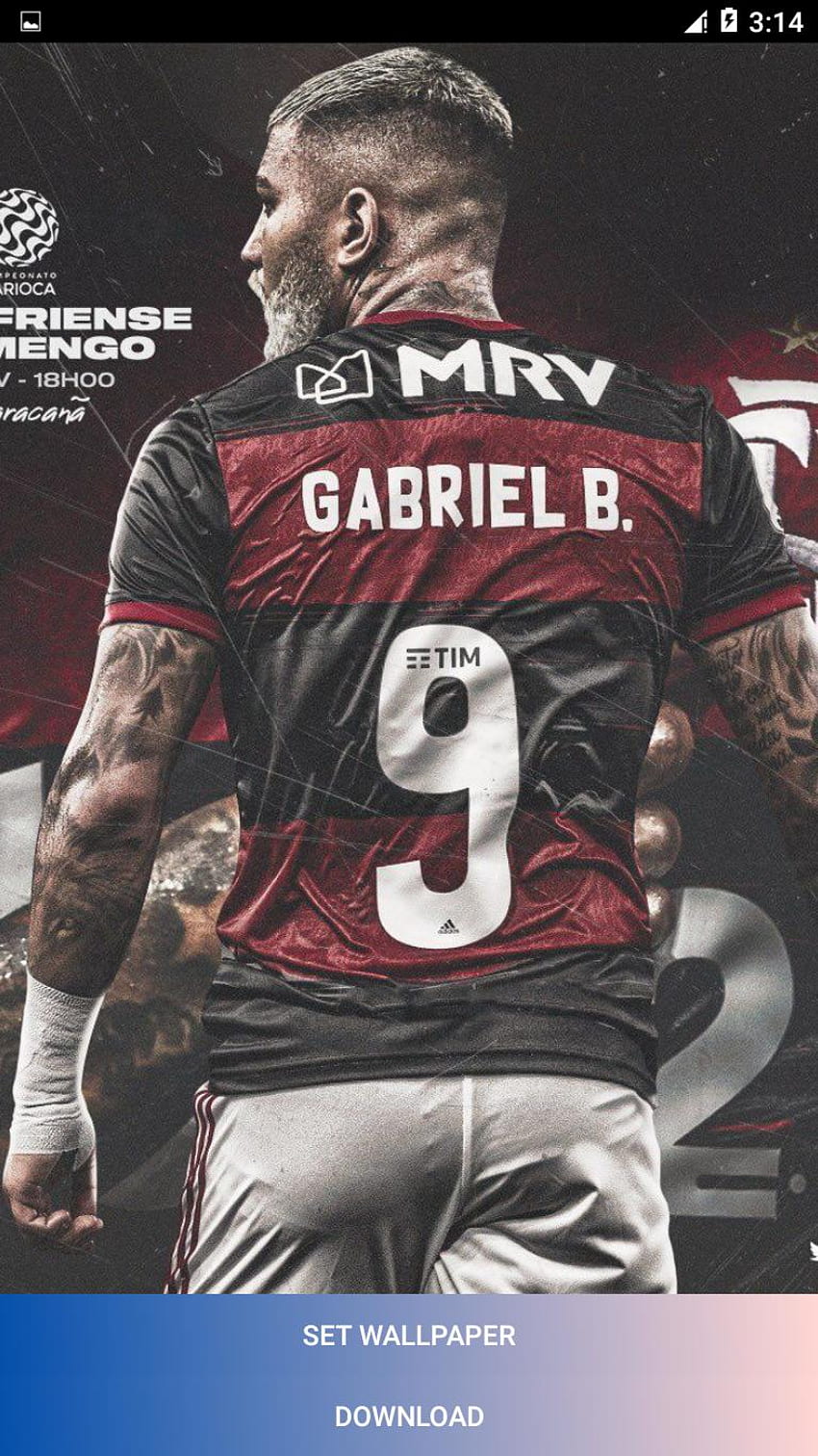 Gabigol do Flamengo Non officiel pour Android, Gabriel Barbosa Fond d'écran de téléphone HD