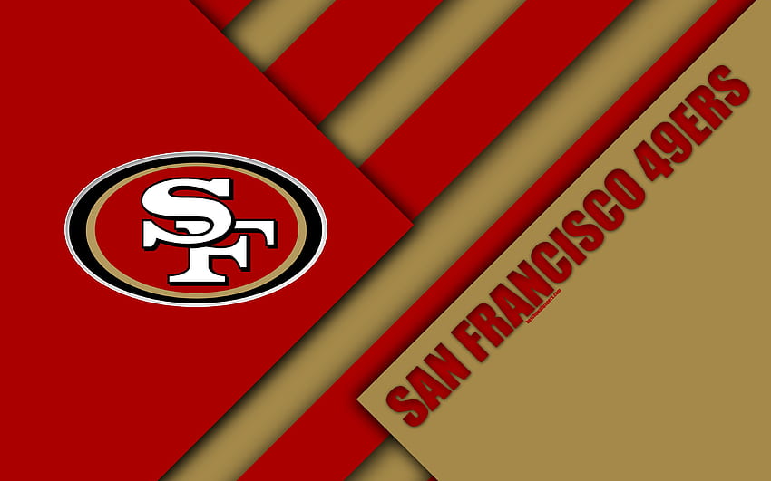 Wallpaper wallpaper, sport, logo, NFL, San Francisco 49ers images for  desktop, section спорт - download