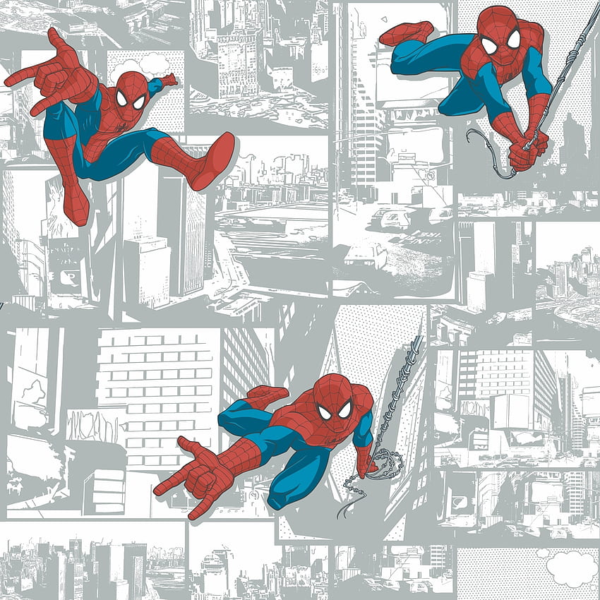 Bande dessinée Marvel Ultimate Spiderman. Et Frontières. Le magasin de peintures murales, Peter Parker Comic Fond d'écran de téléphone HD