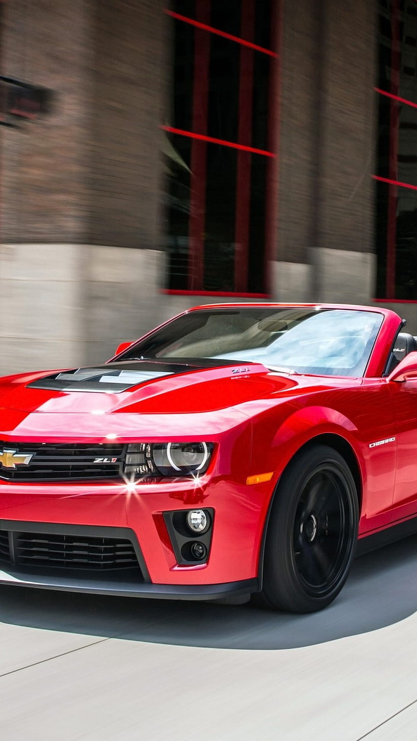 Chevrolet Camaro Zl1, Red, Convertible Muscle Cars for iPhone 8, iPhone 7 Plus, iPhone 6+, Sony Xperia Z, HTC One - Maiden HD phone wallpaper