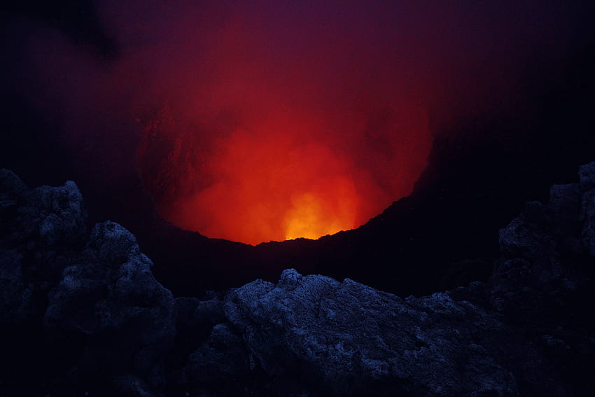 Naturaleza, Masaya, Volcán, Lava, Nicaragua fondo de pantalla