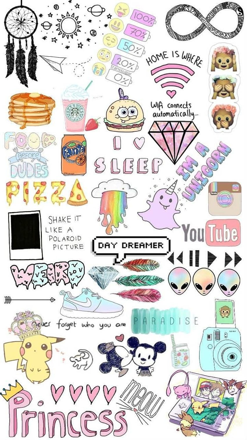Tumblr stickers stickers, iphone cute, iPhone case stickers, Sticker ...