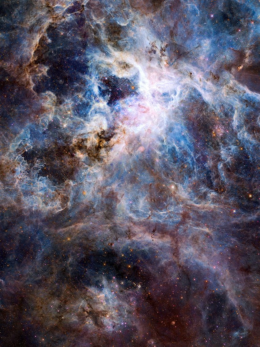 Tarantula Nebula . Hubble Space Telescope of HD phone wallpaper