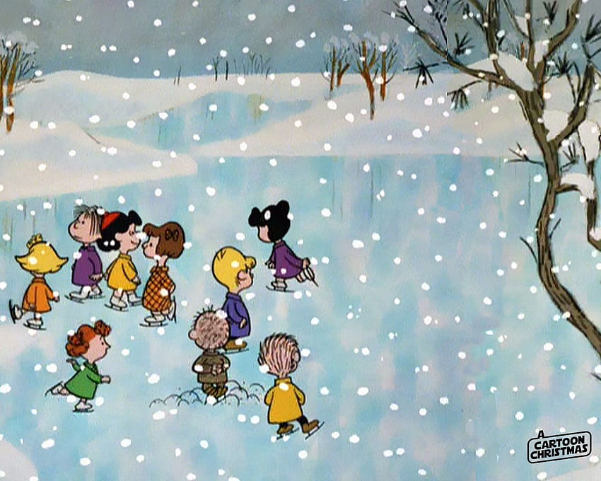 Charlie Brown Chrismas right here! - A Cartoon, Snoopy Winter HD wallpaper