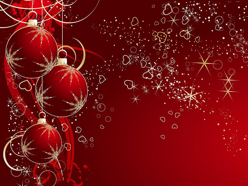 Christmas Background - PowerPoint Background for, Modern Christmas Tapeta HD