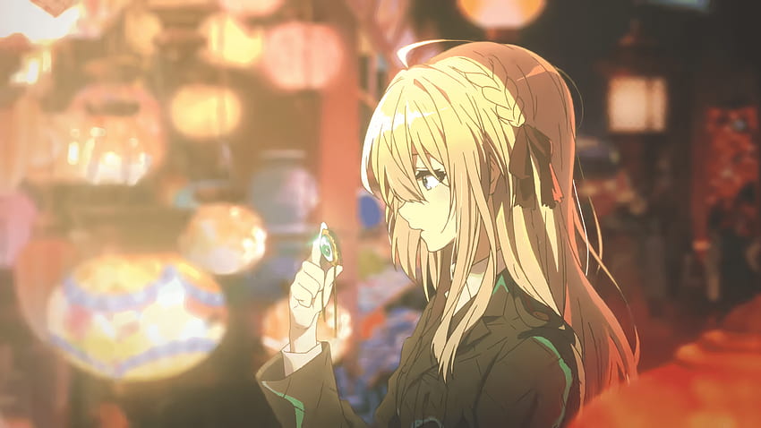 Some worthy screenshots from the Violet Evergarden CM to bless your days : VioletEvergarden, Violet Evergarden and Gilbert HD wallpaper